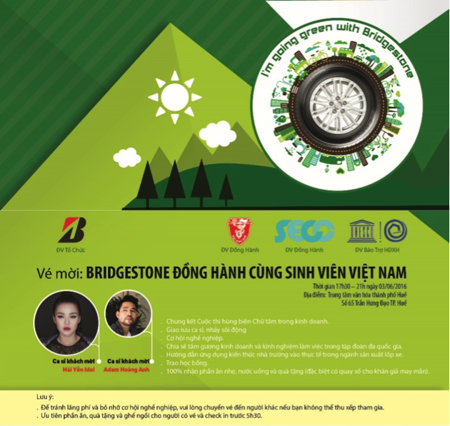 Bridgestone Đồng Hành Cùng Sinh Viên Việt Nam