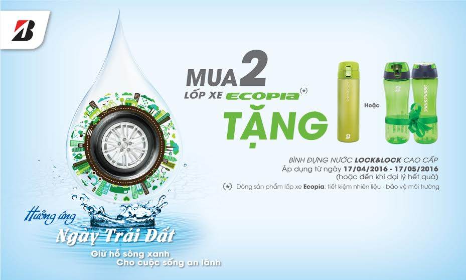 Chương Trình Khuyến Mại “Hưởng Ứng Ngày Trái Đất”