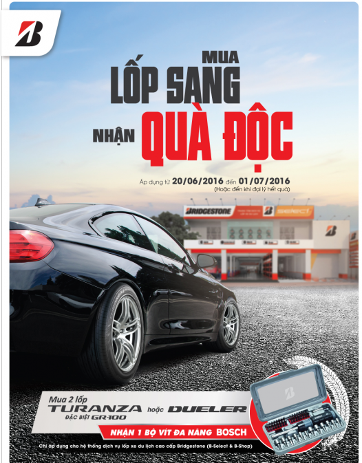 MUA LỐP SANG NHẬN QUÀ ĐỘC 