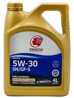 IDEMITSU 5W30 SN/GF-5 FULLY SYNTHETIC  