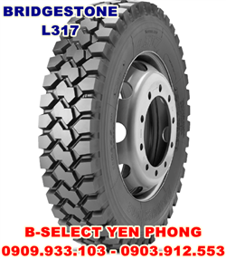 Lốp Xe Tải Bridgestone 1200R20 18PR L317  